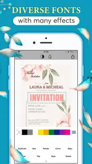 invitation maker -party invite iphone resimleri 1