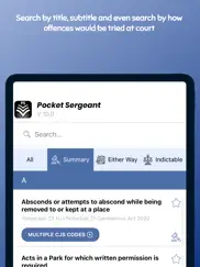 pocket sergeant - police guide ipad images 1