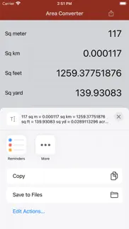 area converter iphone images 2