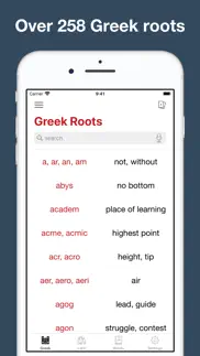 greek and latin roots iphone resimleri 1