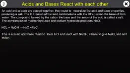 reaction of acids with bases iphone images 1