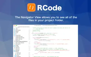 rcode - universal code editor iphone images 2