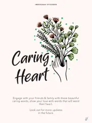 caring heart stickers ipad images 1