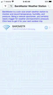 baromaster weather station iphone resimleri 4