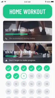 30 day fitness - home workout iphone images 1