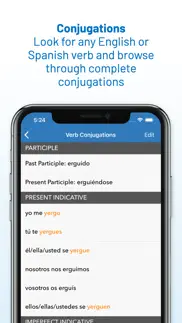 english spanish dictionary iPhone Captures Décran 4