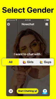 nowchat - random video chat iphone images 1