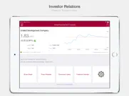 udc investor relations ipad capturas de pantalla 1
