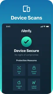 iverify. - secure your phone! iPhone Captures Décran 1