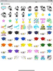 graduation stickers: cute fun! ipad images 2