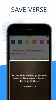 sainte bible en français iPhone Captures Décran 3