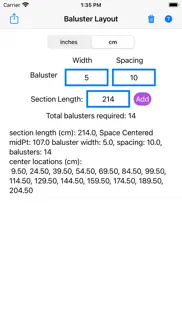 baluster layout iphone images 3