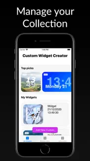 custom widget creator iphone resimleri 3