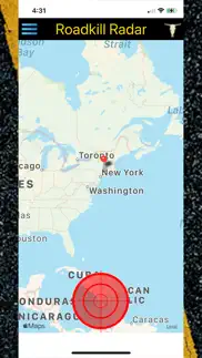 roadkill radar iPhone Captures Décran 1