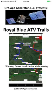 royal blue atv trails iphone images 1