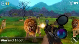 lion hunting - hunting games iphone images 2
