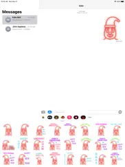 neon santa emojis ipad images 3