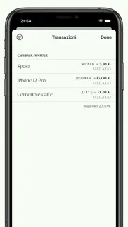 cashback iphone capturas de pantalla 2