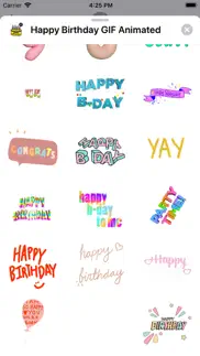 happy birthday gif animated iphone images 4