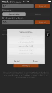 solution dilution calculator iphone images 2