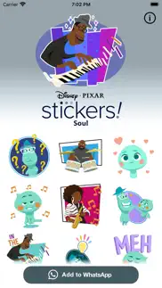 pixar stickers: soul iphone images 1