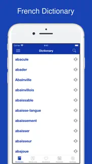 dictionary of french language iphone images 1