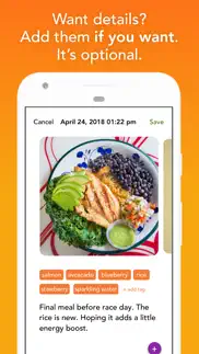 awesome meal food diet tracker iphone images 3