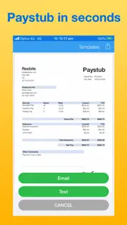 paystub maker iphone images 1