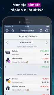 finanzas y gastos - moneystats iphone capturas de pantalla 4