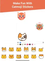 animated cat heads stickers ipad capturas de pantalla 4