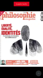 philosophie magazine iPhone Captures Décran 1