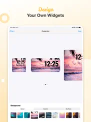 widgets personalizados ipad capturas de pantalla 2