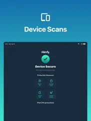 iverify. - secure your phone! iPad Captures Décran 1