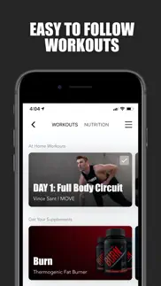v shred: nutrition & fitness iphone images 3