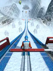 ski ramp jumping ipad capturas de pantalla 1