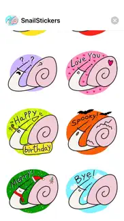 sticker snail pack iphone images 4