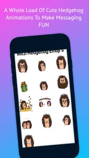 mitzi hedgehog emoji's iphone images 2