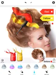 hair color dye -hairstyles wig ipad images 3