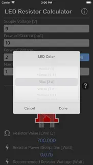 led resistor calculator plus iphone images 2