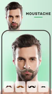 man hair mustache beard style iphone images 3
