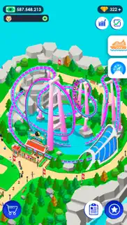 idle theme park - tycoon game iphone images 1