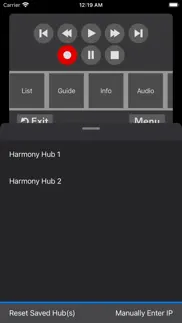remote control for harmony hub iphone images 3