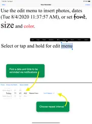 menu minder - to do reminders ipad images 2