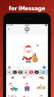 funny santa claus - stickers iphone images 3