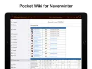 pocket wiki for neverwinter ipad images 1