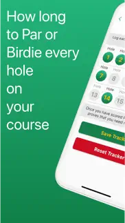 golf drills: round tracker iphone images 1