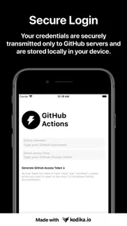 actionshub - github actions iphone capturas de pantalla 2