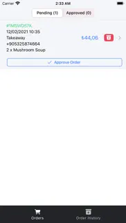 food app order manager iphone images 2