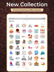 good morning coffee stickers ipad images 3