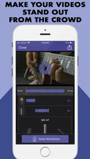 micswap video pro audio editor iphone images 1
